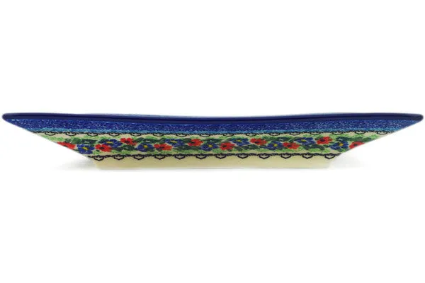 10" Square Plate - Splendid Meadow