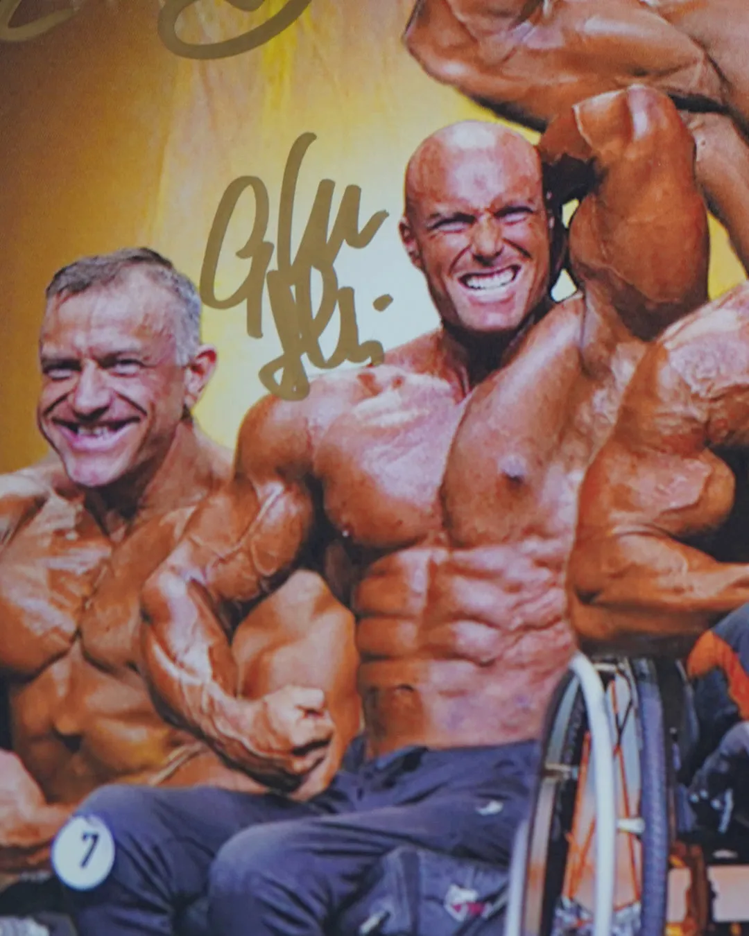 2017 Arnold Classic Africa Pro Wheelchair - 11x17 Signed Posters