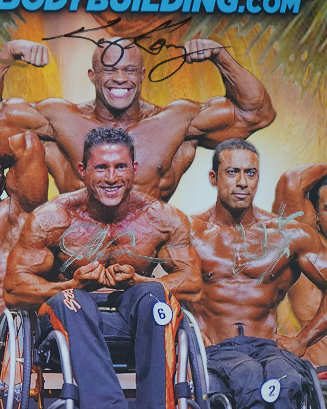 2017 Arnold Classic Africa Pro Wheelchair - 11x17 Signed Posters