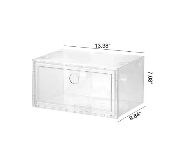 6-12 Piece Large Shoe Box Storage Set