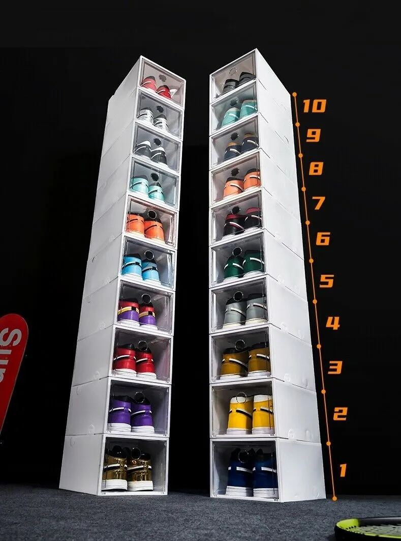 6-12 Piece Large Shoe Box Storage Set