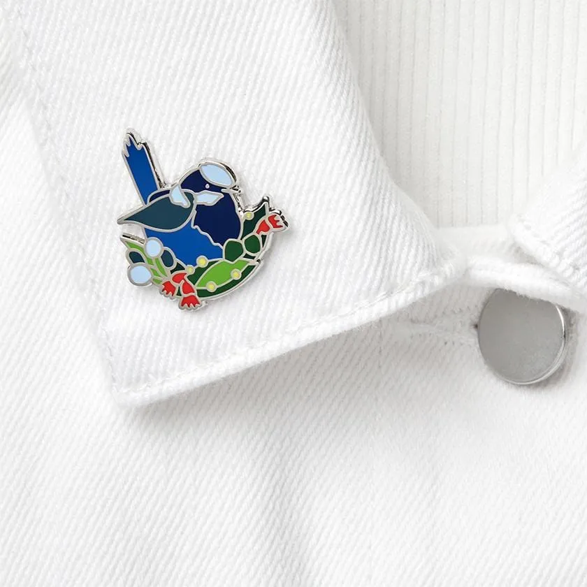 A Splendid Christmas Enamel Pin