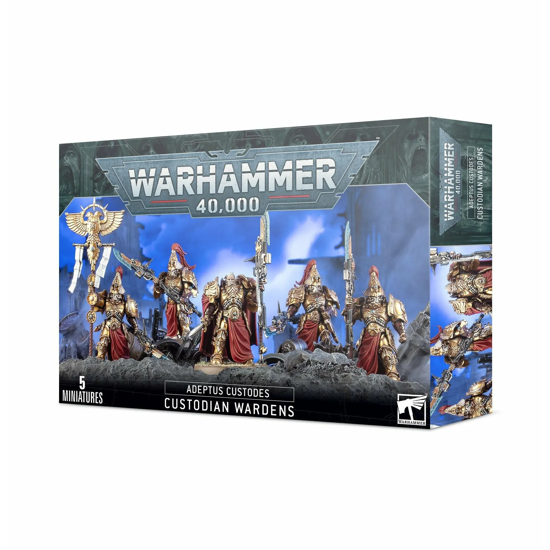 Adeptus Custodes Custodian Wardens/Shield-Captain/Vexilus Praetor