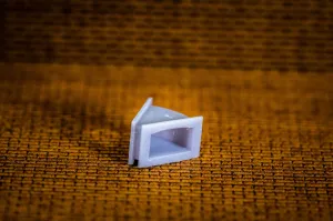 Air conditioner duct 45d section 12w - HO Scale