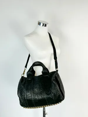 Alexander Wang Black Rocco Studded Bag