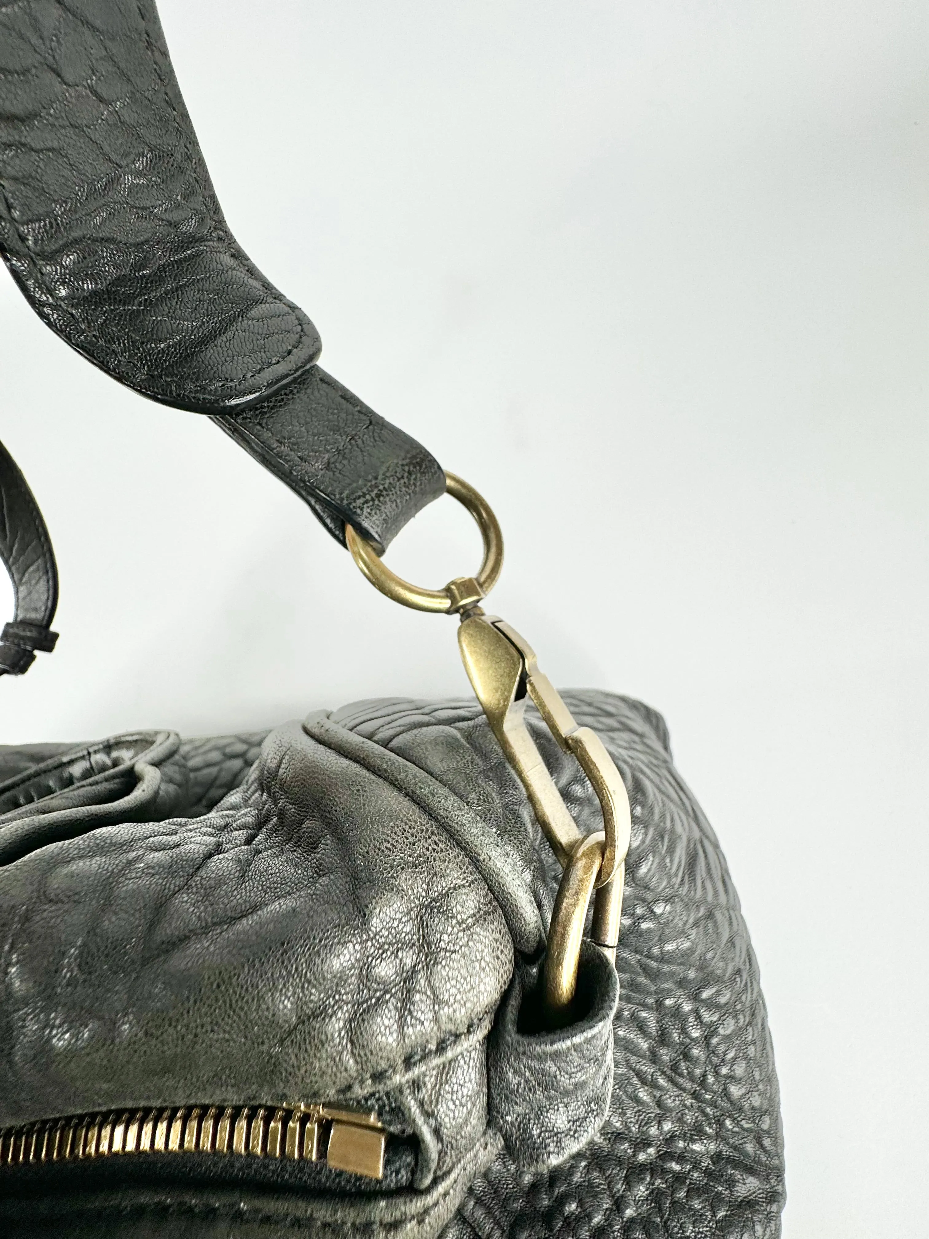 Alexander Wang Black Rocco Studded Bag