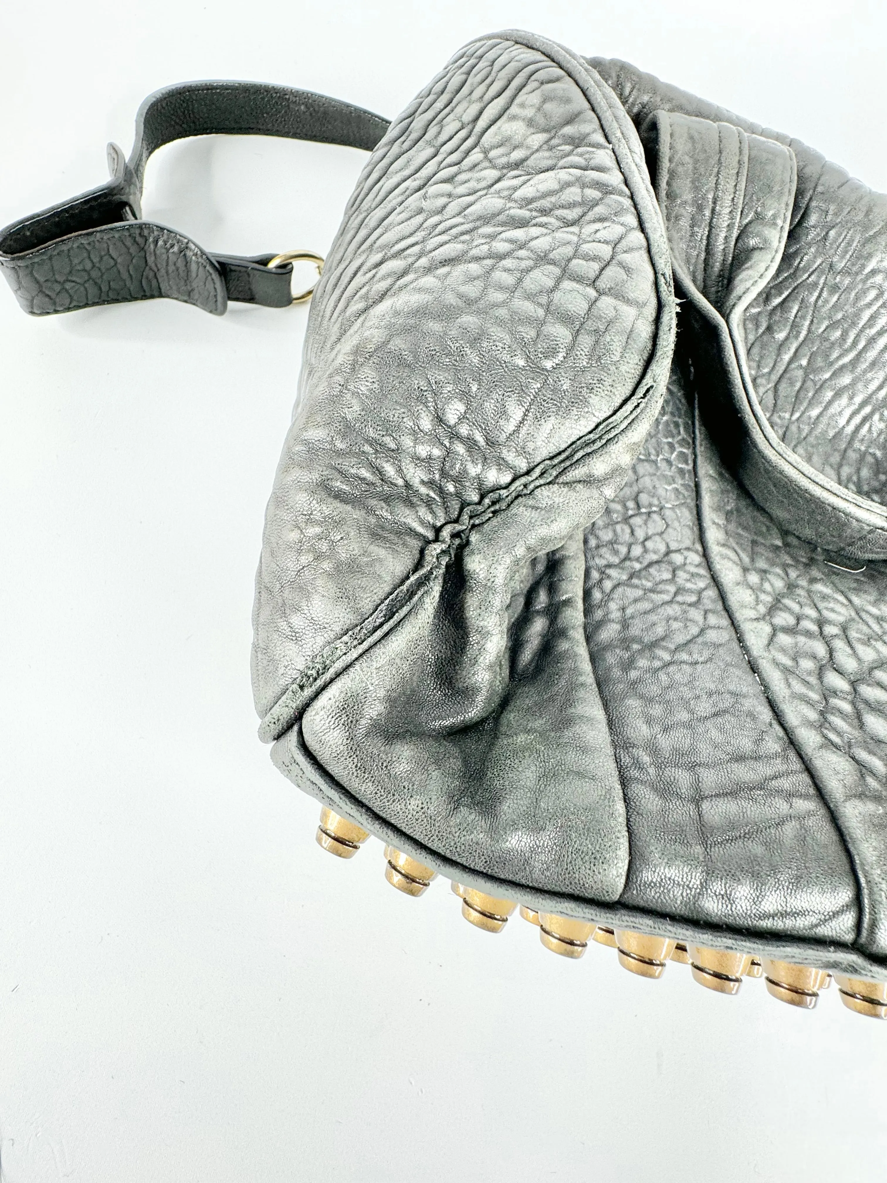 Alexander Wang Black Rocco Studded Bag