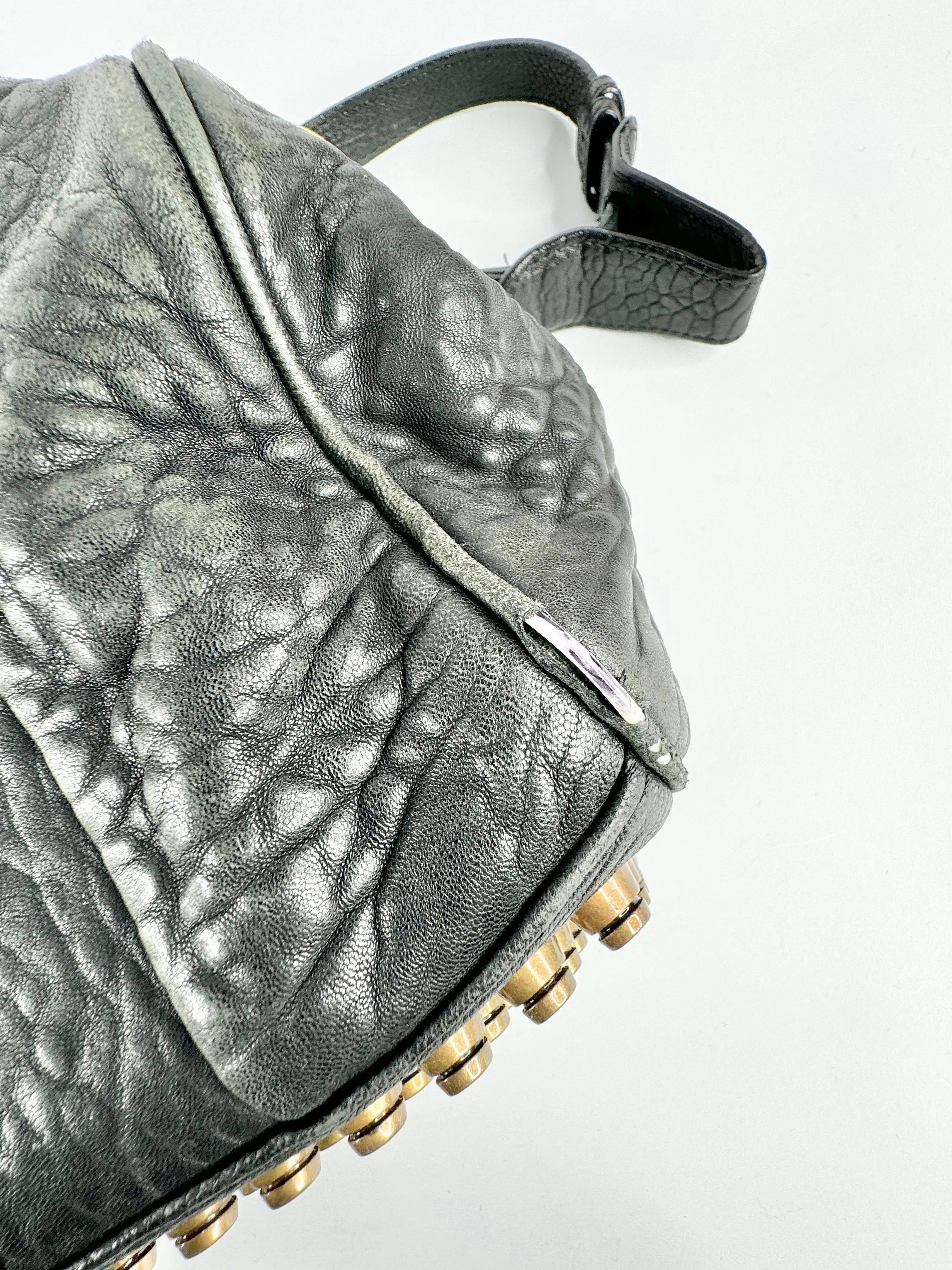 Alexander Wang Black Rocco Studded Bag