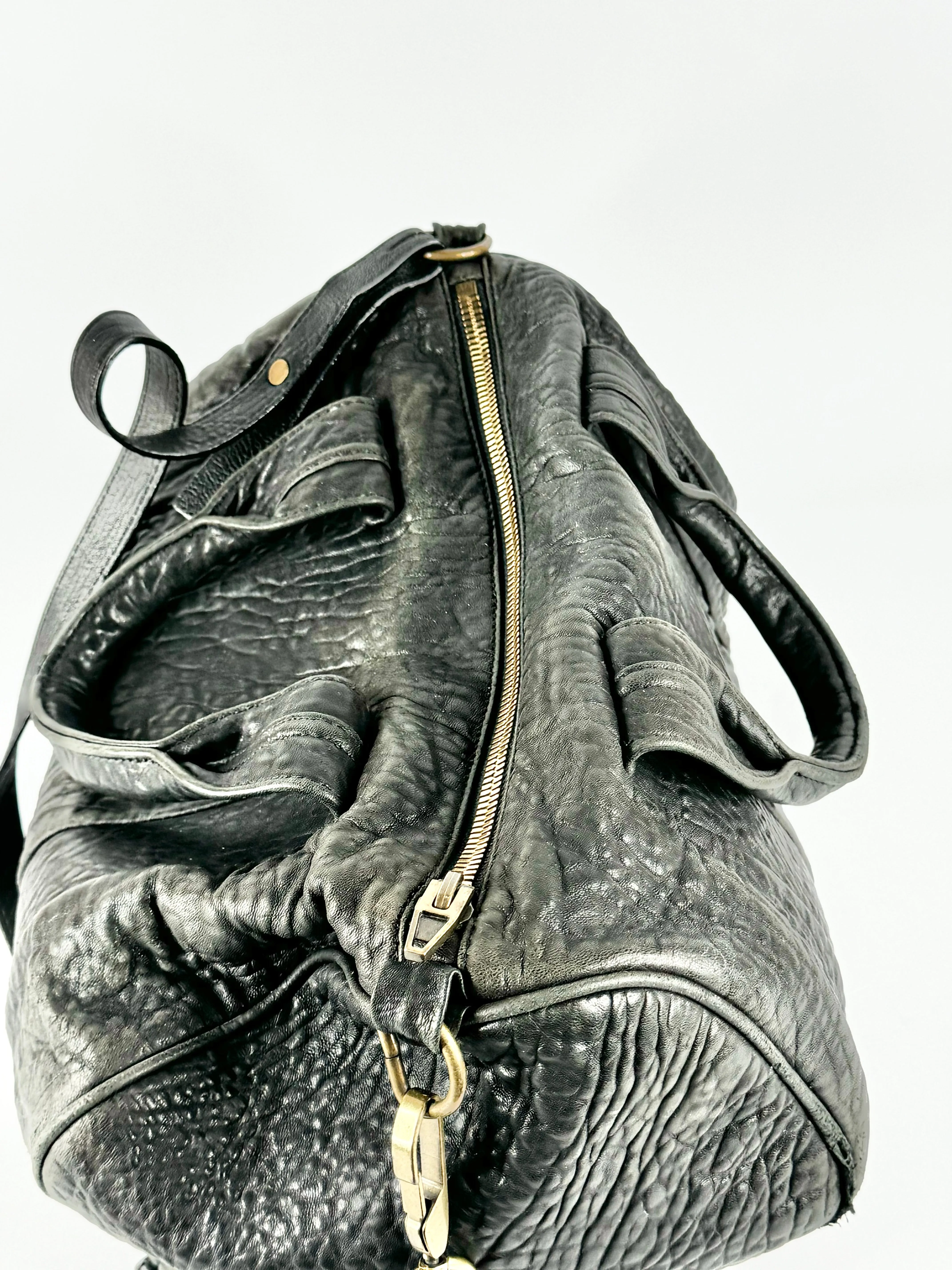Alexander Wang Black Rocco Studded Bag