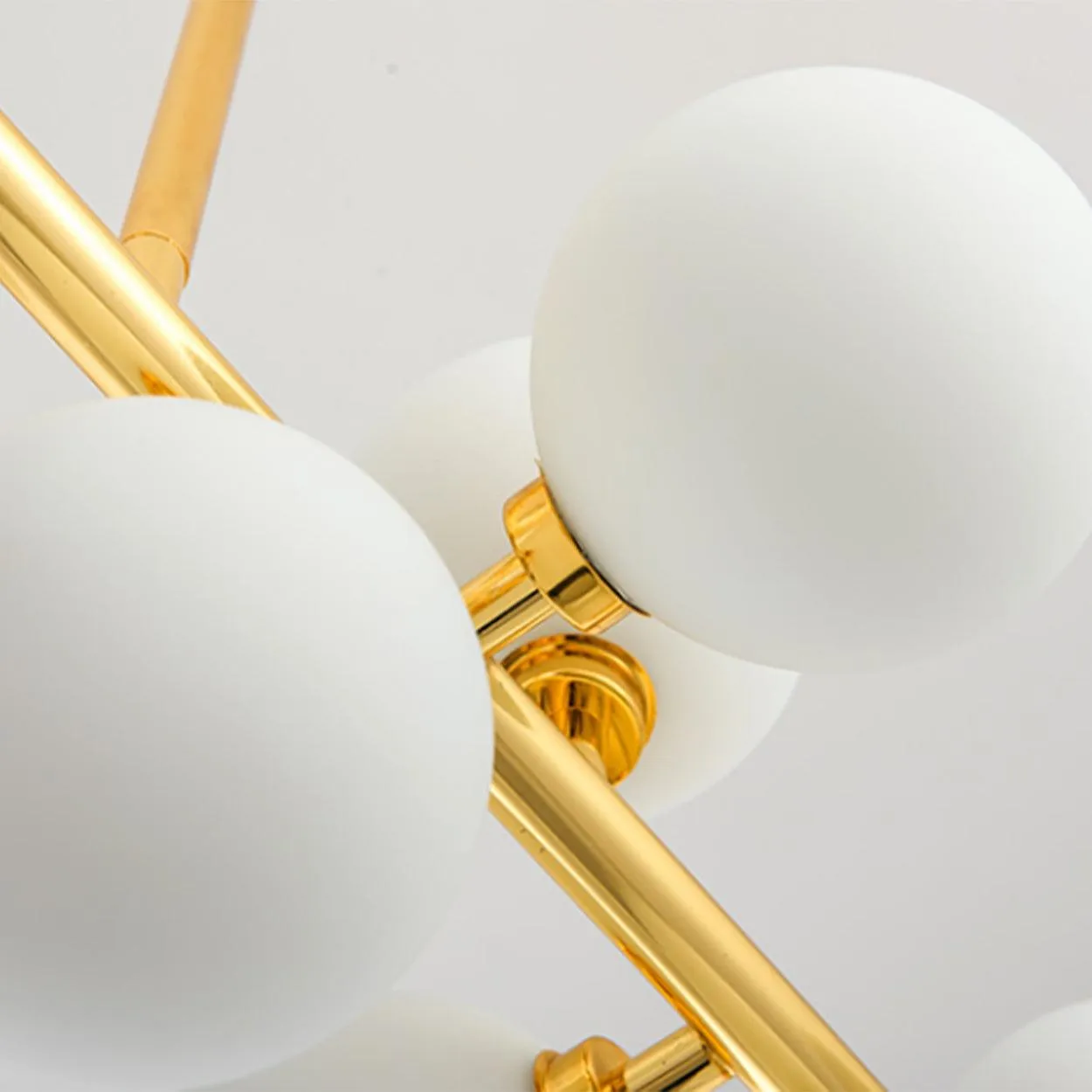 ANKUR EMMA 16 GLOBE RADIANT GOLD CHANDELIER
