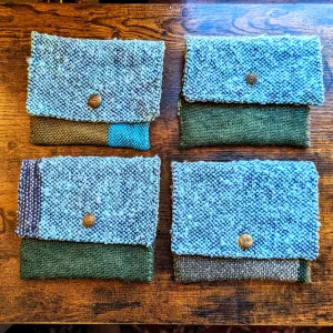 Aqua and Forest Green E-Reader Sleeves