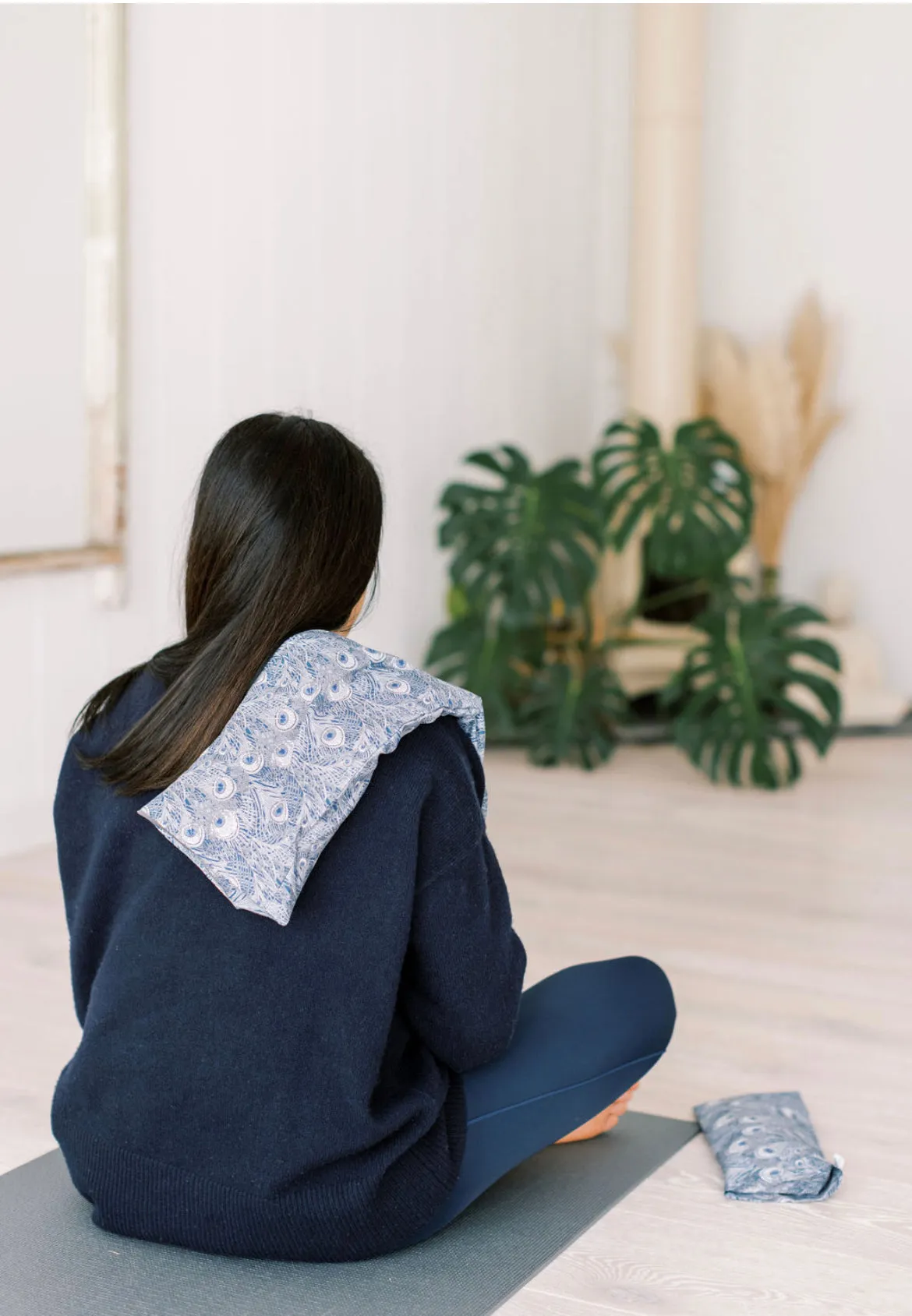 Aromatherapy Liberty Print Lavender Wheat Bag - Hera Blue