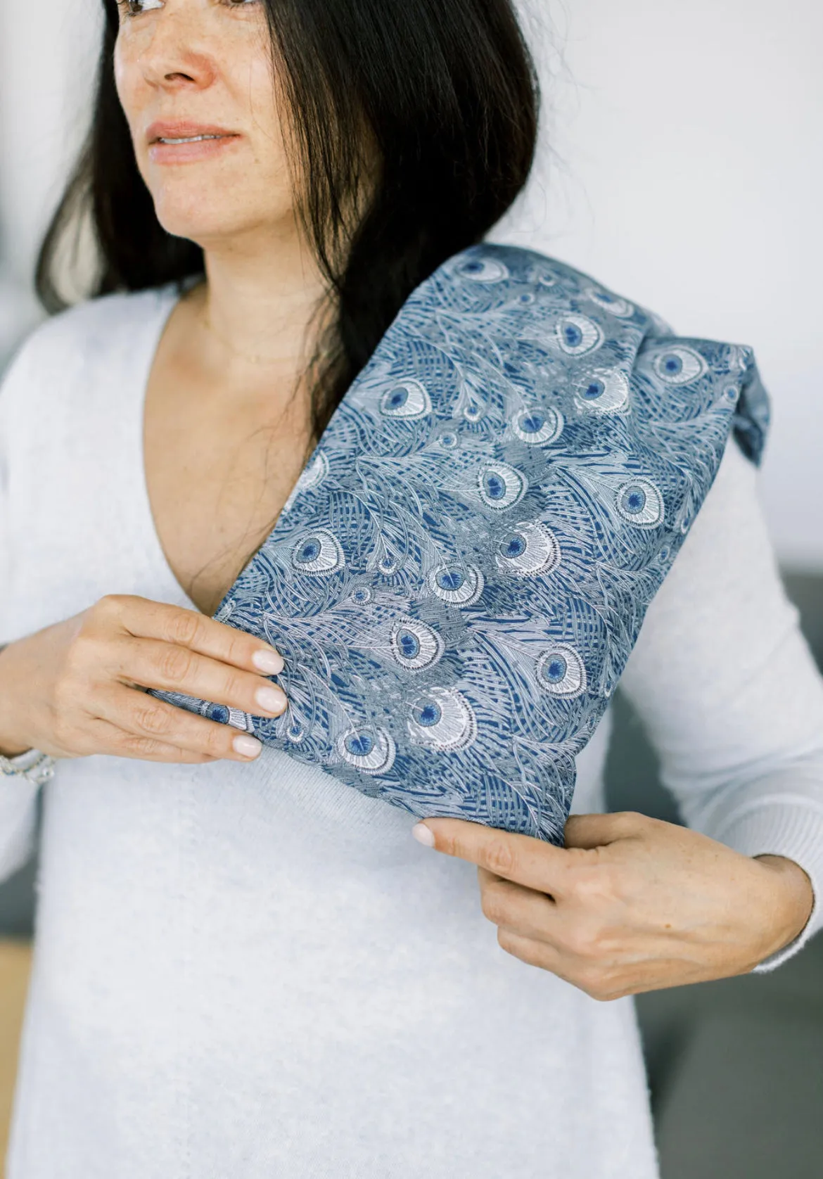 Aromatherapy Liberty Print Lavender Wheat Bag - Hera Blue