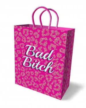 Bad Bitch Gift Bag - 10" | Thick Card Stock with Woven Handle