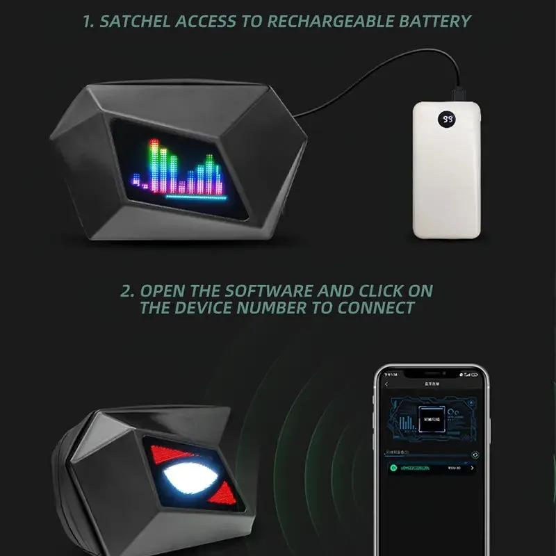 Bag LED Display Shoulder Bag APP Control