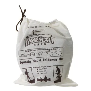 Barmah Hats | Replacement Calico Hat Bag