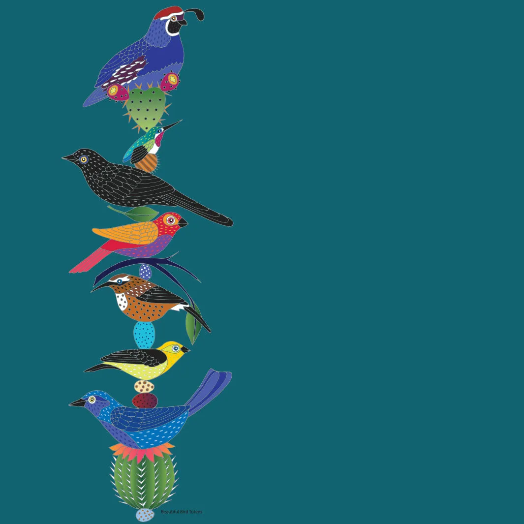 Beautiful Bird Totem