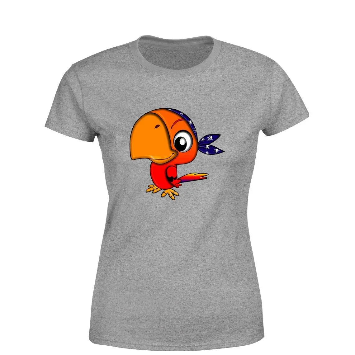 Beautiful Bird Women Round Neck printed T-Shirts