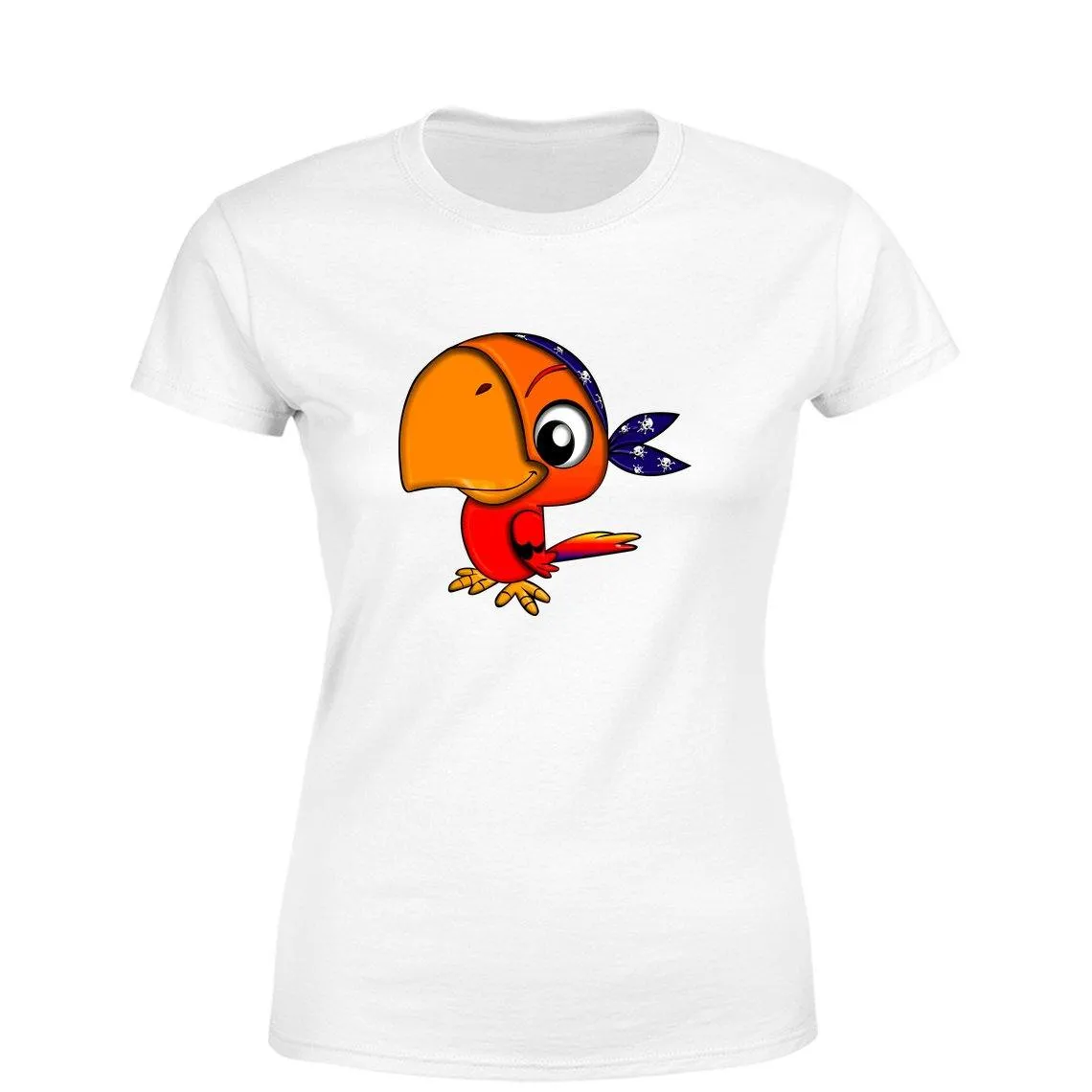 Beautiful Bird Women Round Neck printed T-Shirts