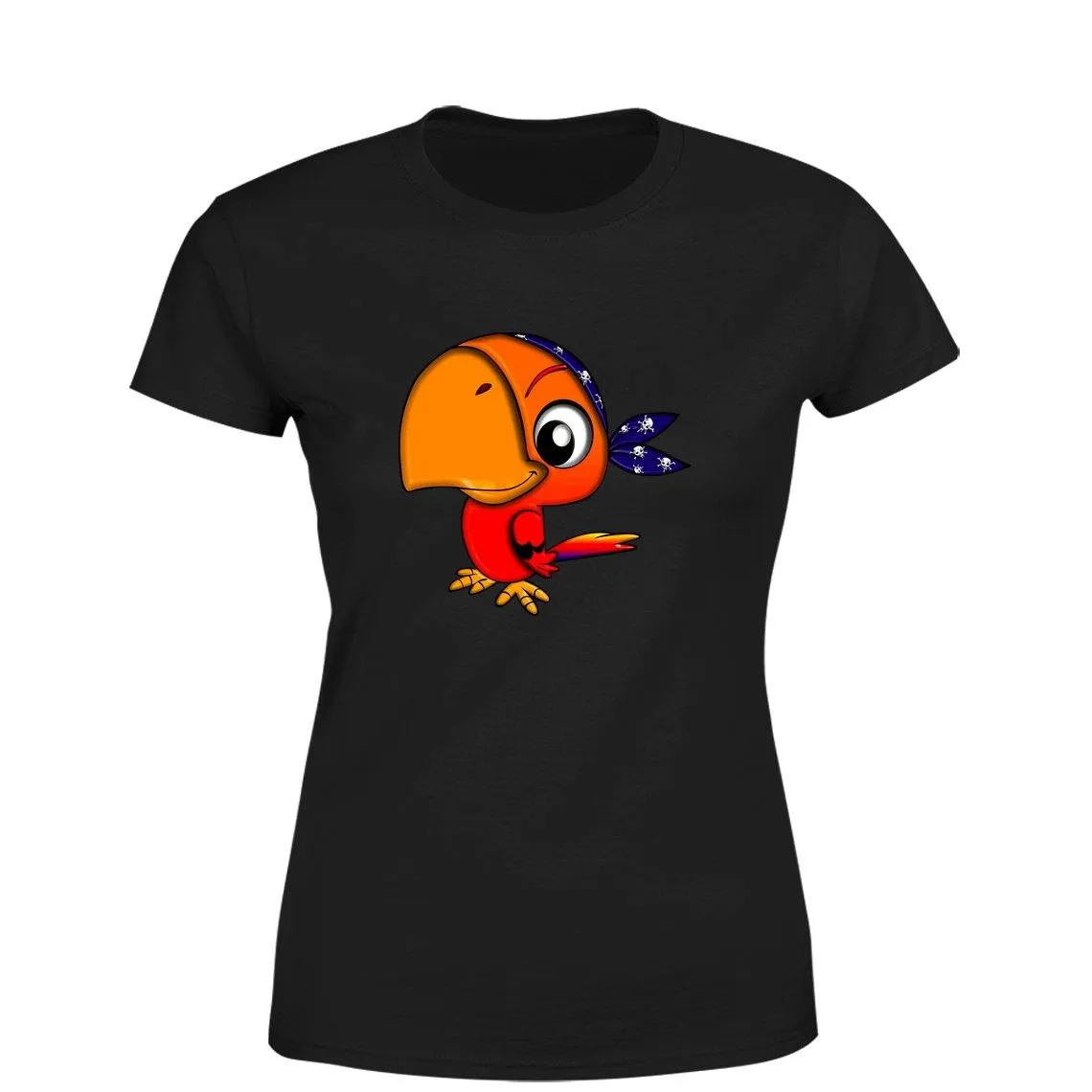 Beautiful Bird Women Round Neck printed T-Shirts