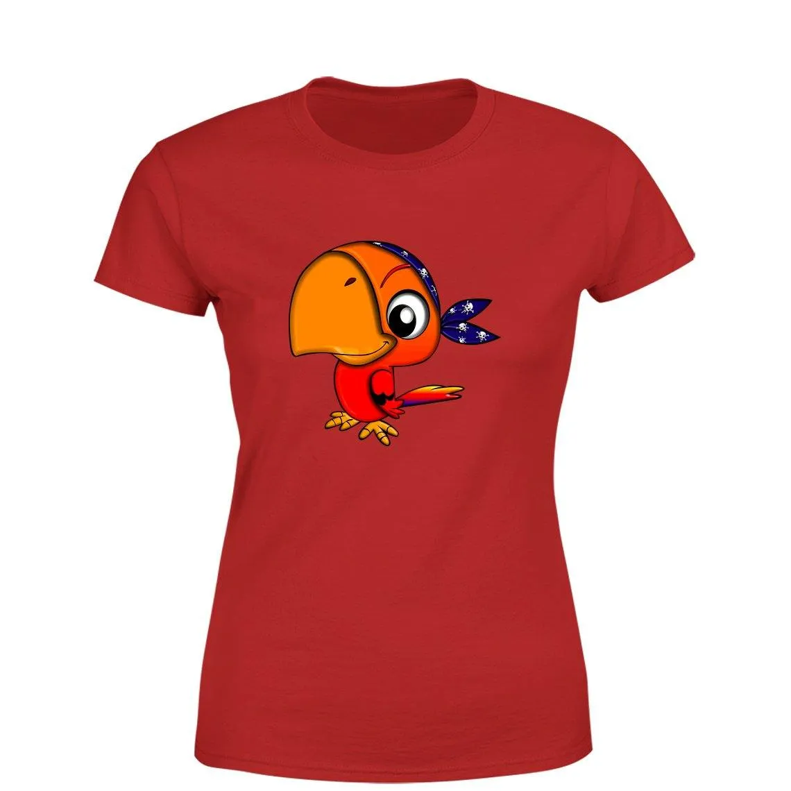 Beautiful Bird Women Round Neck printed T-Shirts