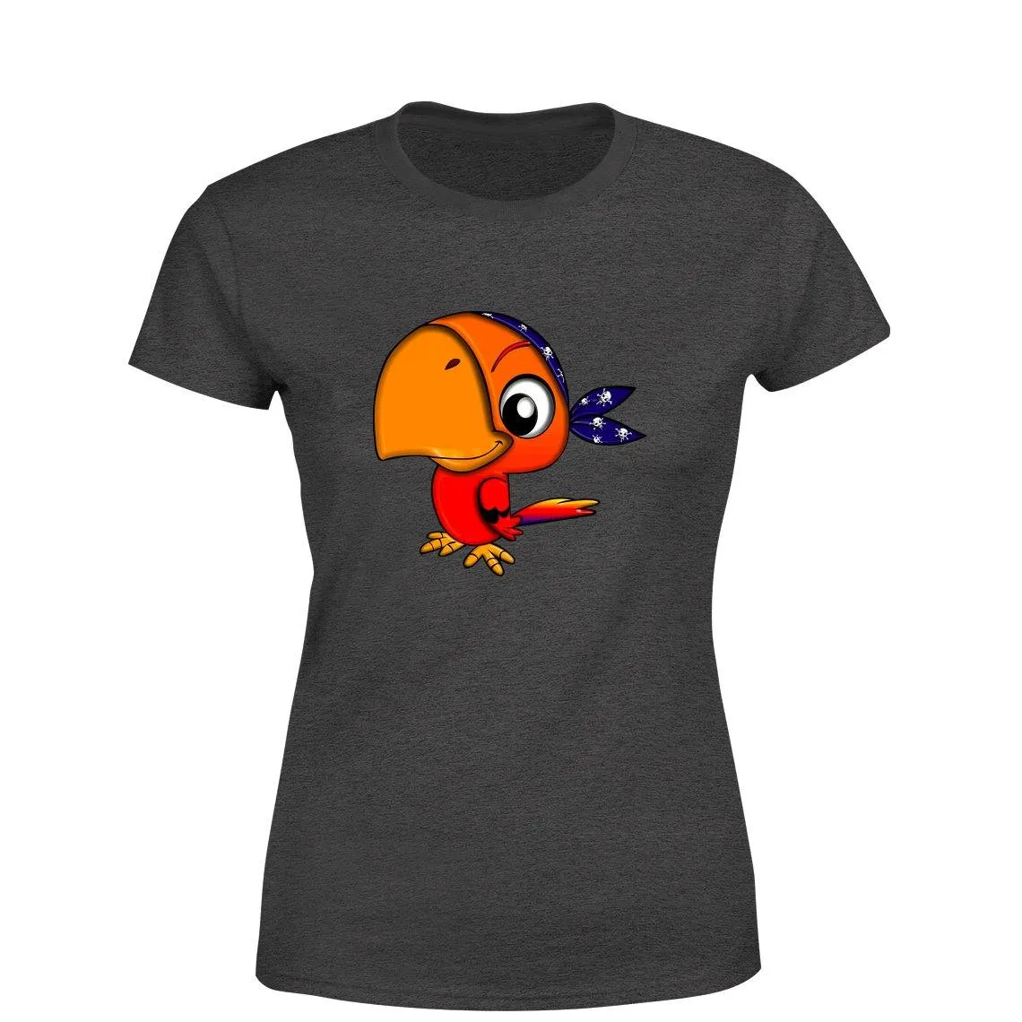 Beautiful Bird Women Round Neck printed T-Shirts