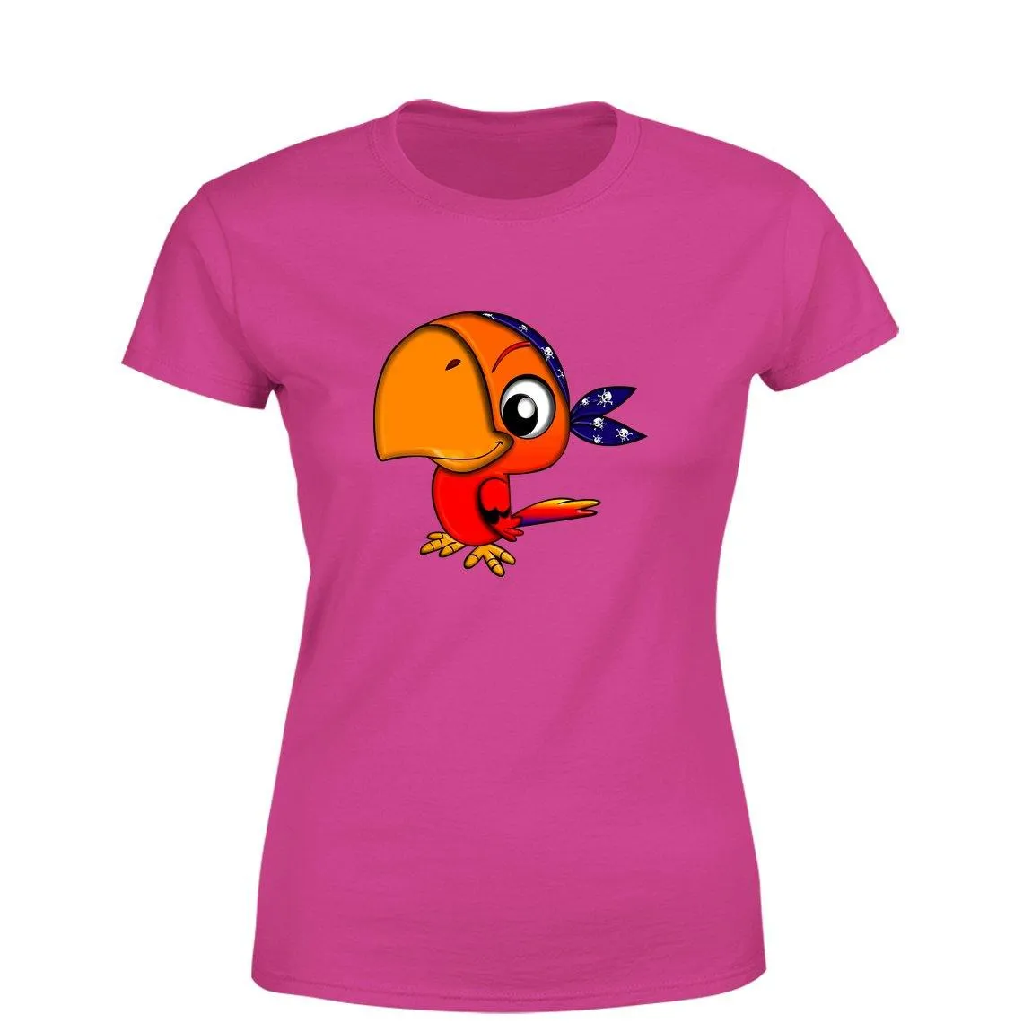Beautiful Bird Women Round Neck printed T-Shirts