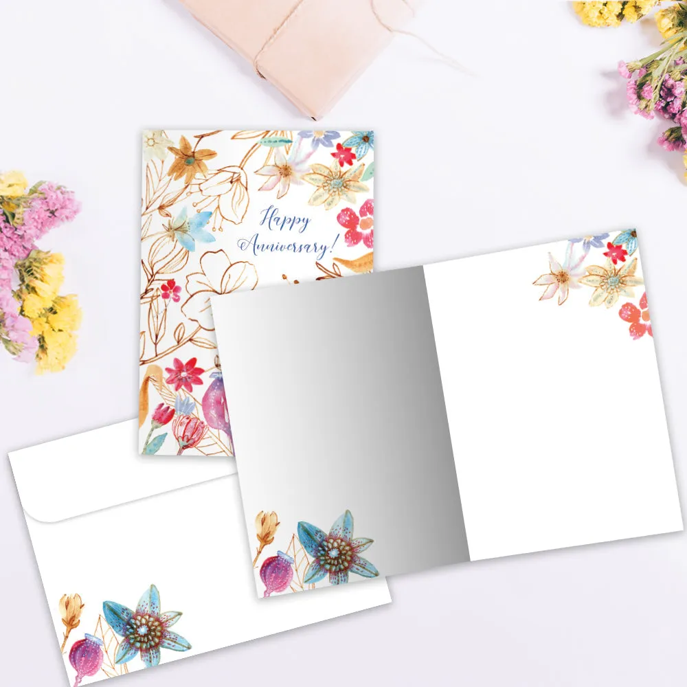 Beautiful Bouquet Single Card
