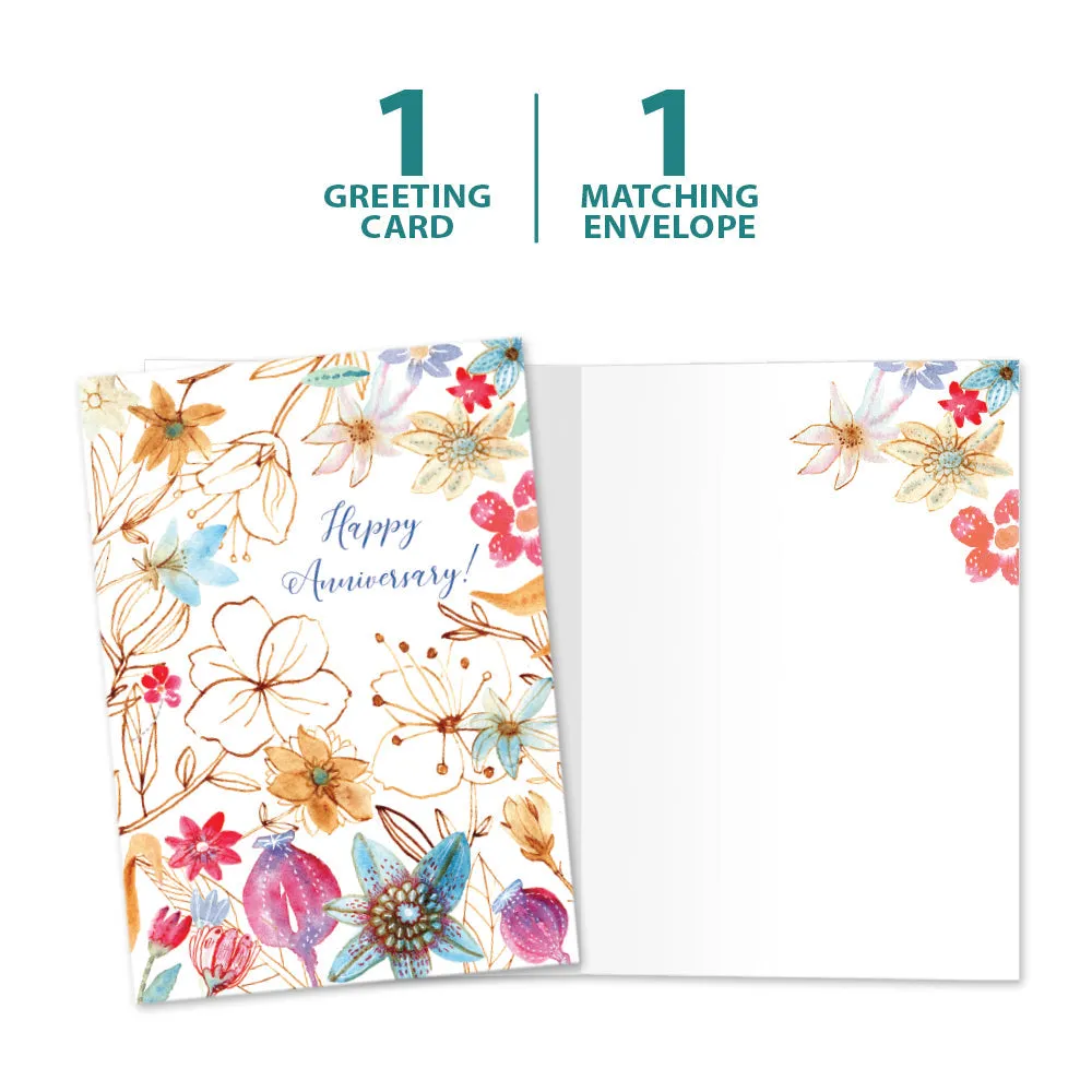 Beautiful Bouquet Single Card