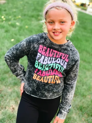 beautiful fabulous washed sweatshirt