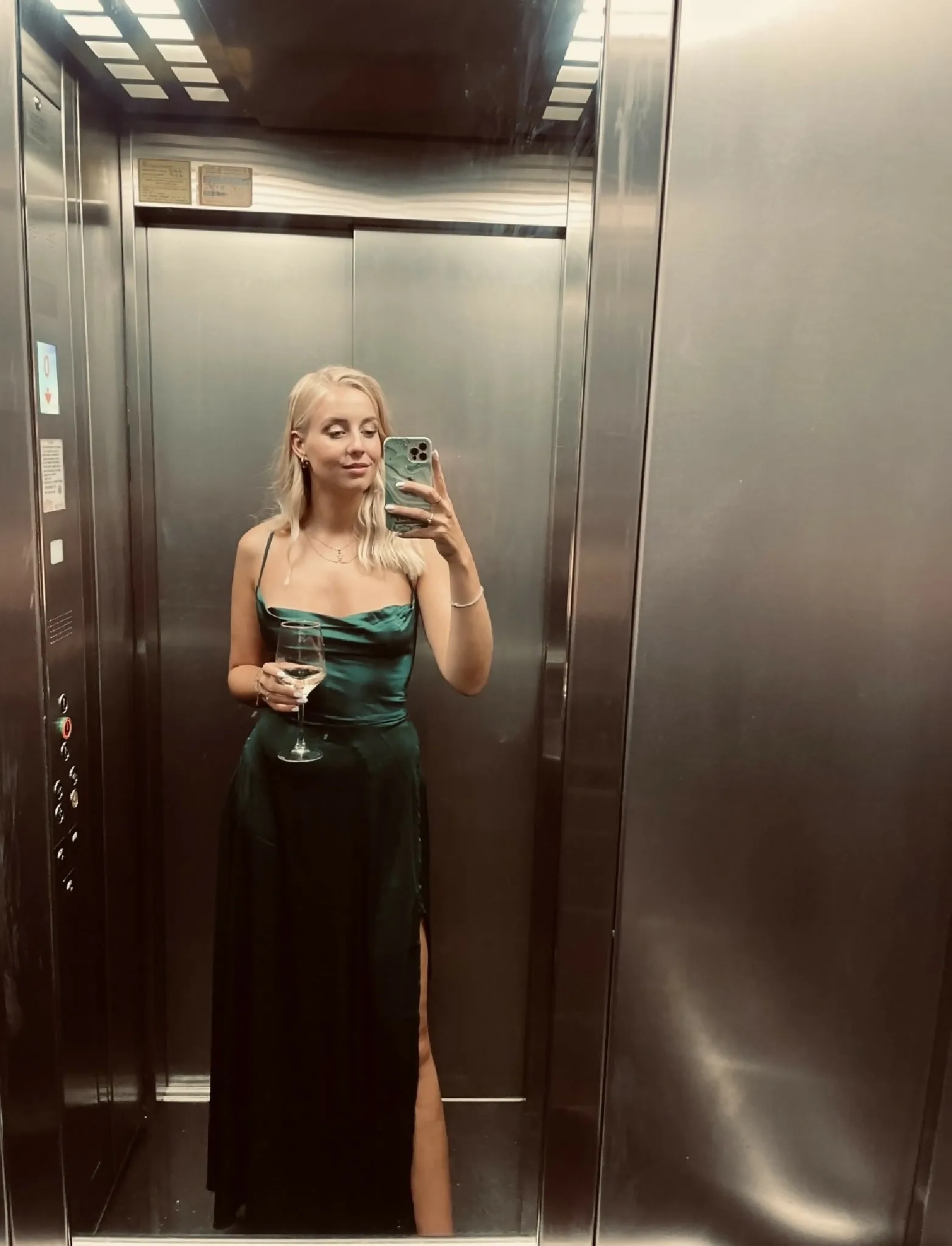 Beautiful Green Bridesmaid Dress