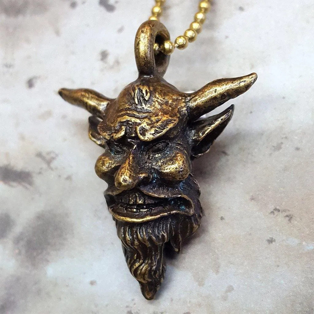 Belphegor Necklace - Solid Brass