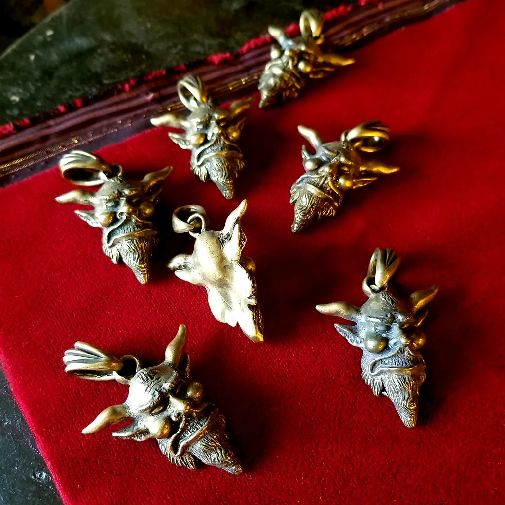 Belphegor Necklace - Solid Brass