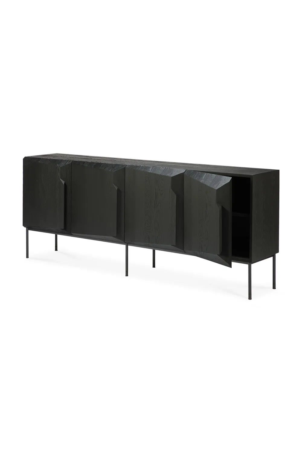 Black Oak Modern Sideboard | Ethnicraft Stairs