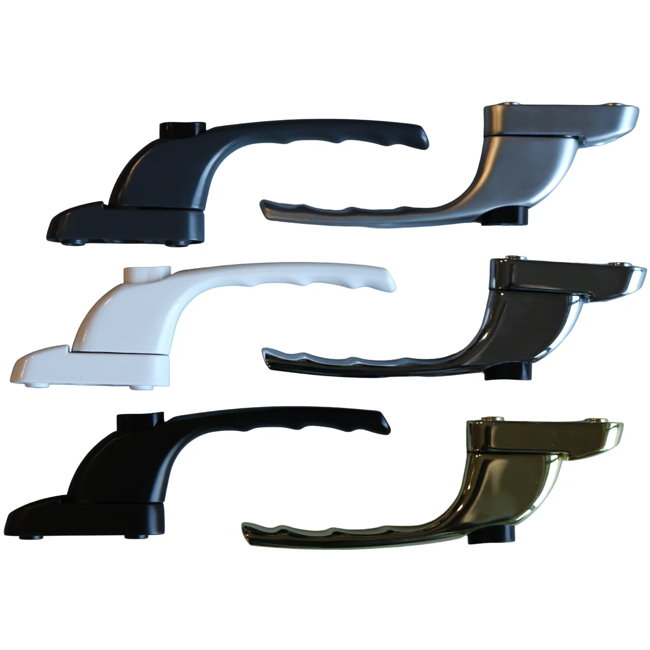 Black Window Handle with interchangeable spindle