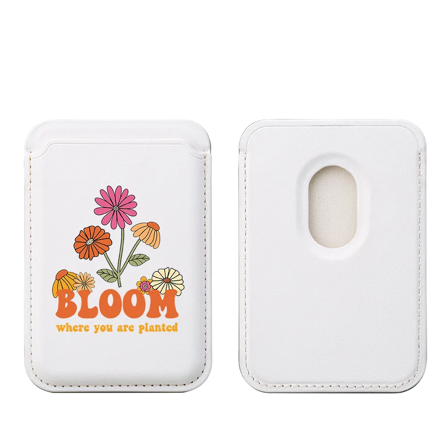 Bloom MagSafe Wallet- White