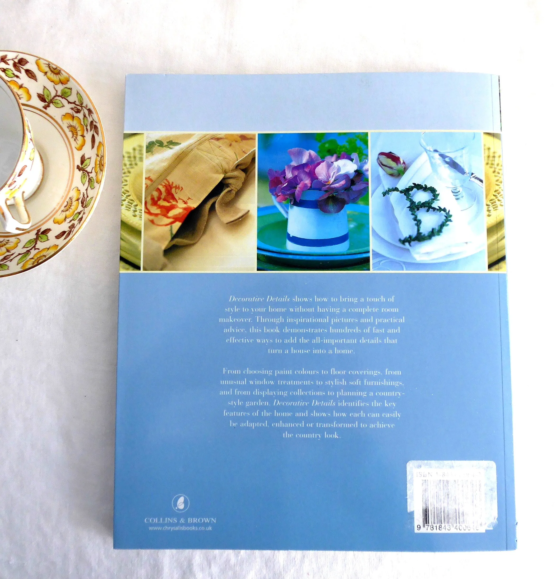 Book Decorative Details The Country Look Coffee Table Large Paperback 2001 MacMahon