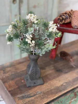 Briar Berry Fir Bush | 11" | Cream | NEW CLOSEOUT!  From $0.75 *