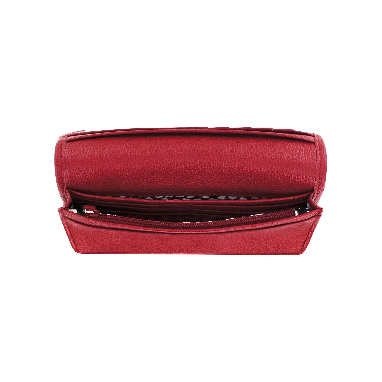 Brighton Deeply In Love Rockmore Wallet in Lipstick Red
