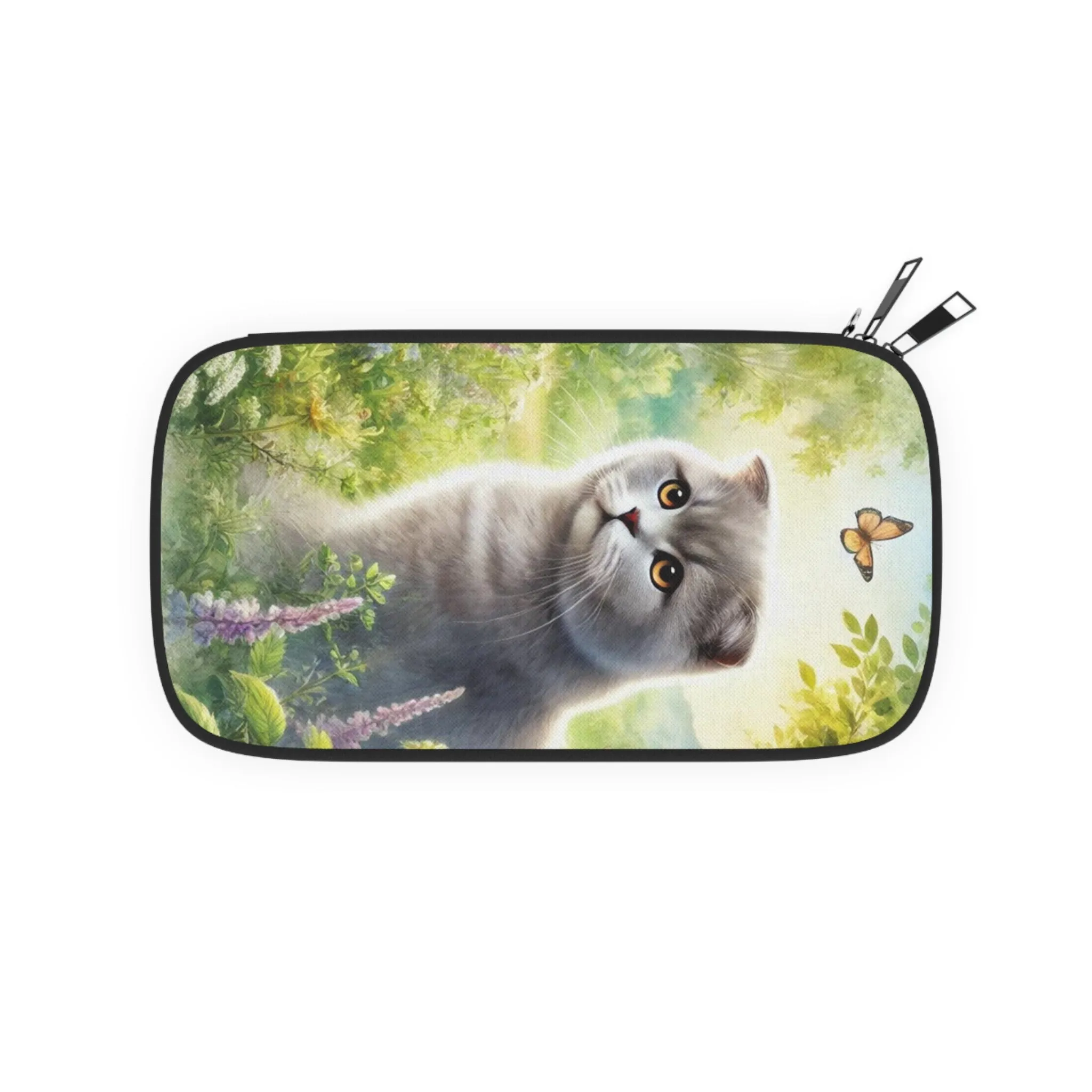 British Fold - Cat Lover - Passport Wallet - Travel Gift