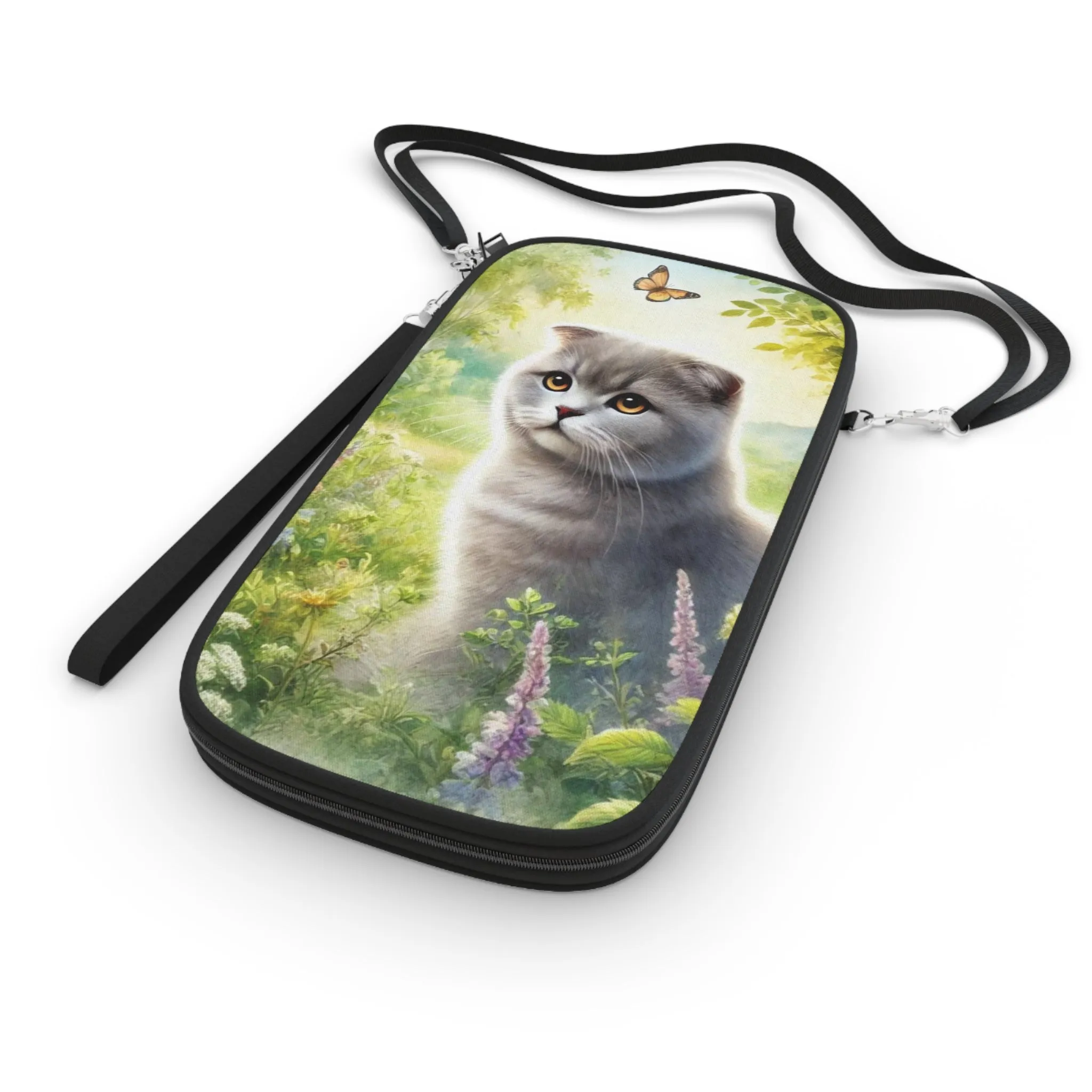 British Fold - Cat Lover - Passport Wallet - Travel Gift