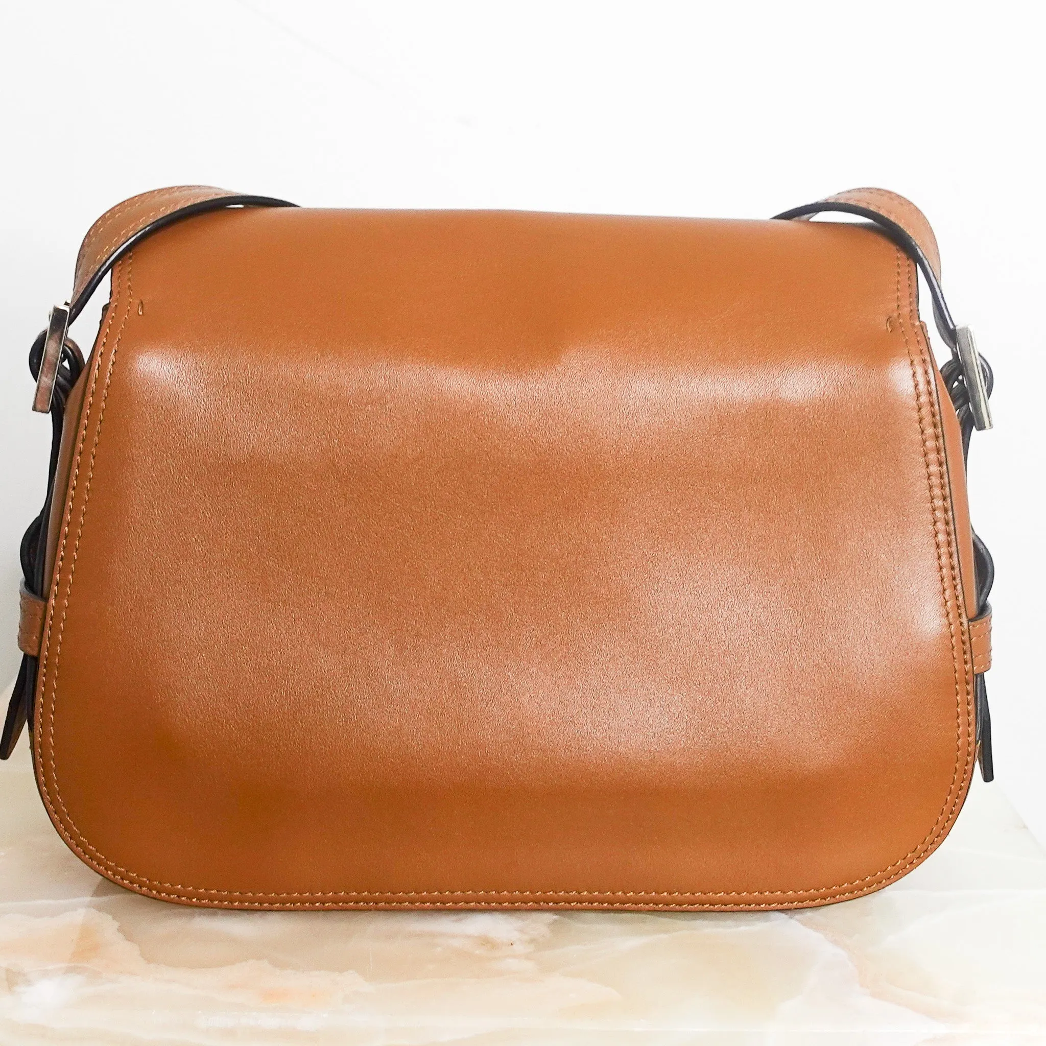 Brown rockstud crossbody RRP £2k- Final Sale