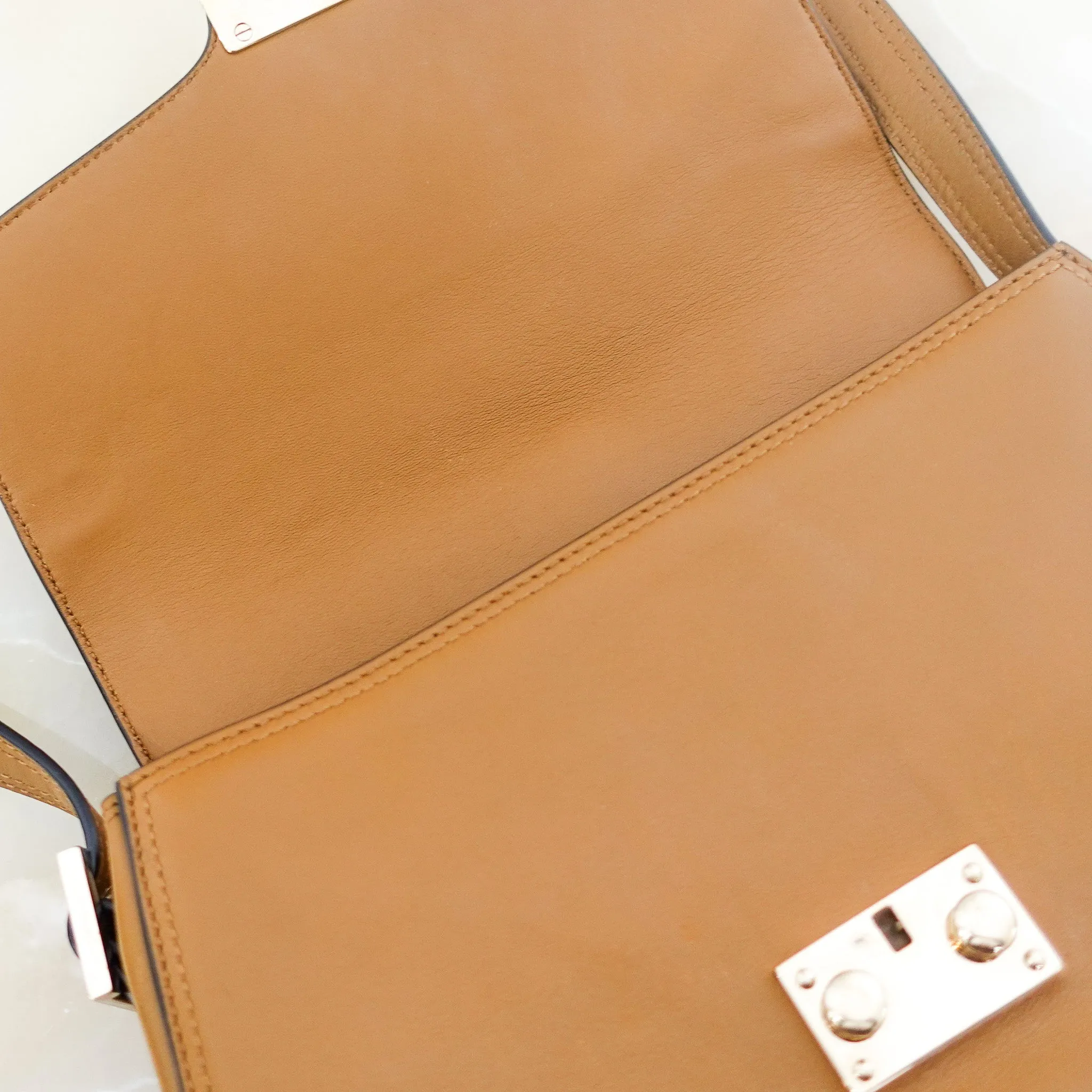 Brown rockstud crossbody RRP £2k- Final Sale