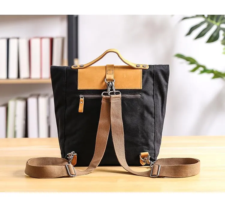 Canvas Mens Womens Small 13'' Side Bag Courier Bag Messenger Bag for Men