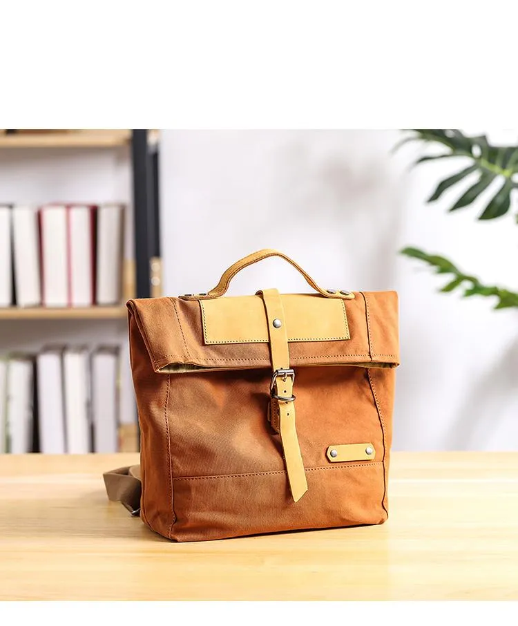Canvas Mens Womens Small 13'' Side Bag Courier Bag Messenger Bag for Men
