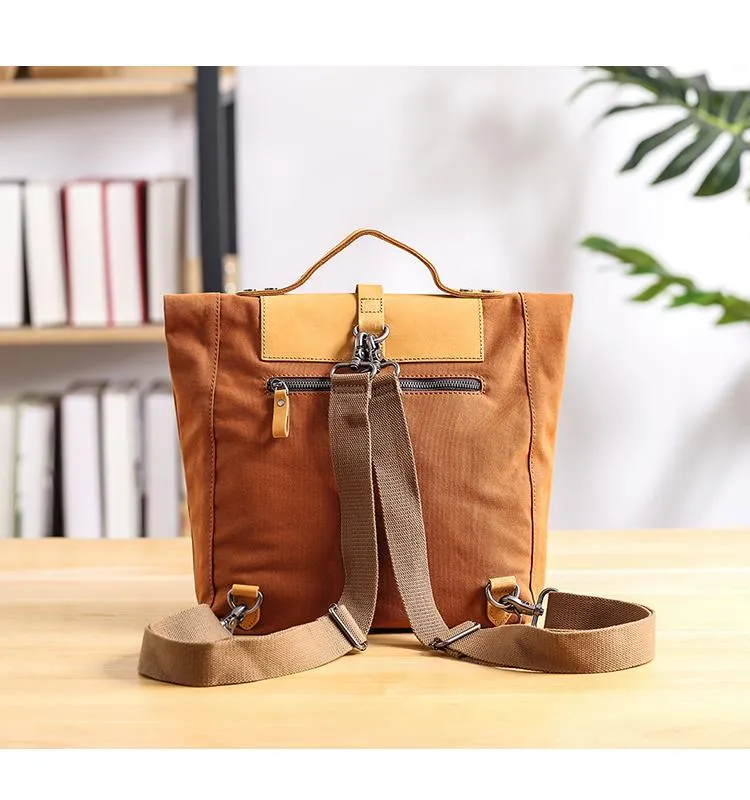 Canvas Mens Womens Small 13'' Side Bag Courier Bag Messenger Bag for Men