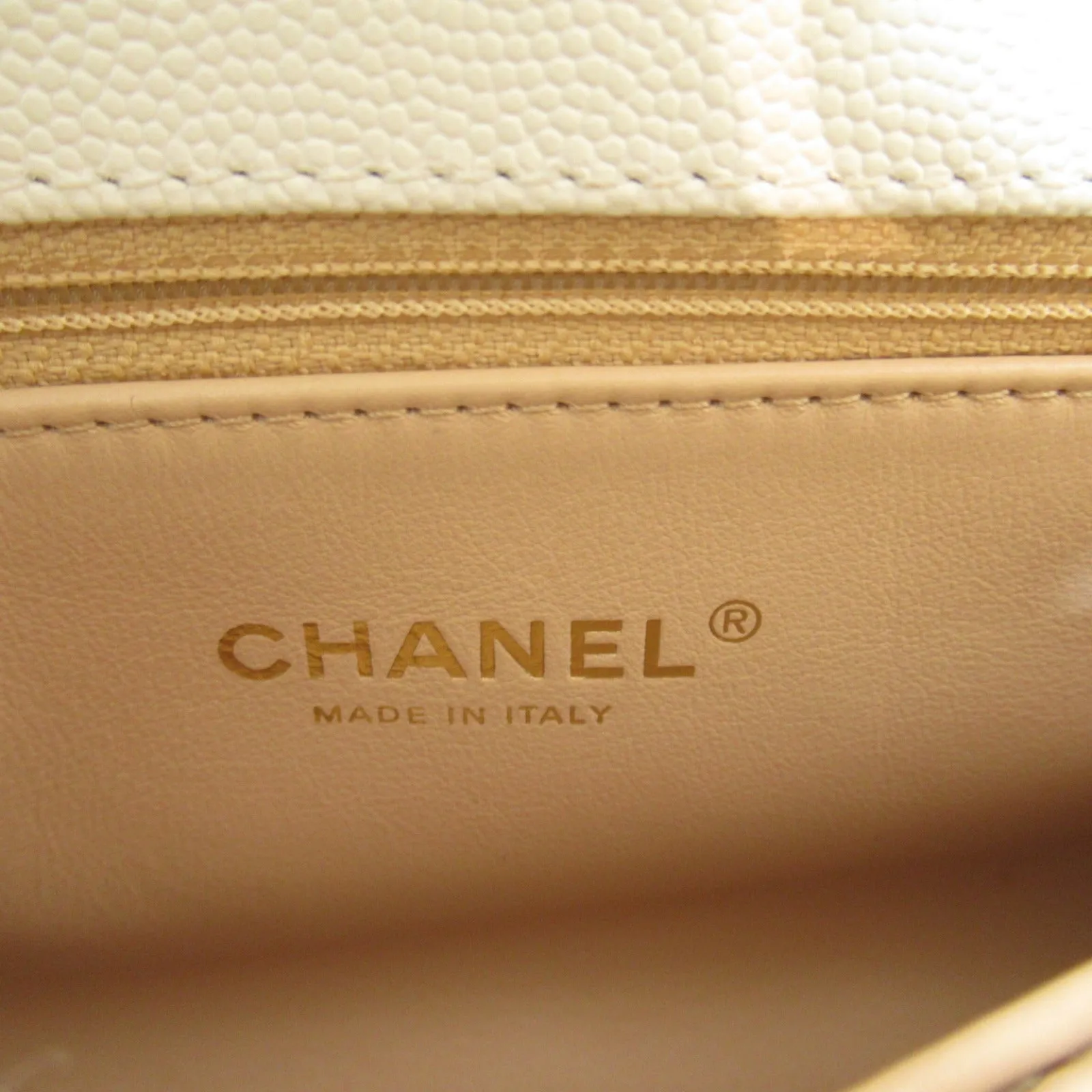 Chanel Coco Handle Matrasse 2w Shoulder Bag 2way Shoulder Bag Caviar S  White A92990