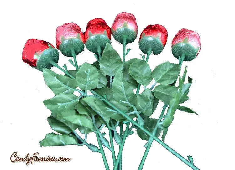 Chocolate Beautiful Foiled Roses