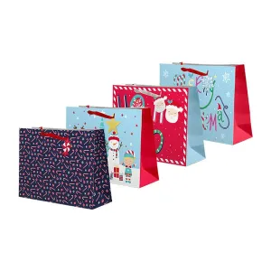 Christmas Jumbo Gift Bag Landscape