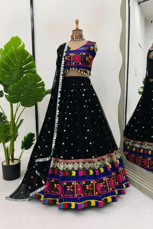 COLORFUL EMBROIDERED BLOUSE WITH FLOWERS AND ANIMALS CHOLI